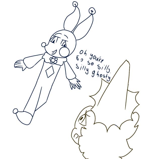 silly little ghosty