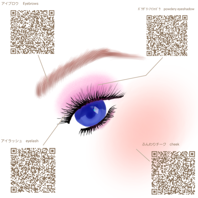 コスメセット　make up set