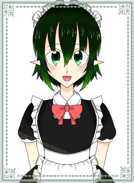エルフのメイドさん