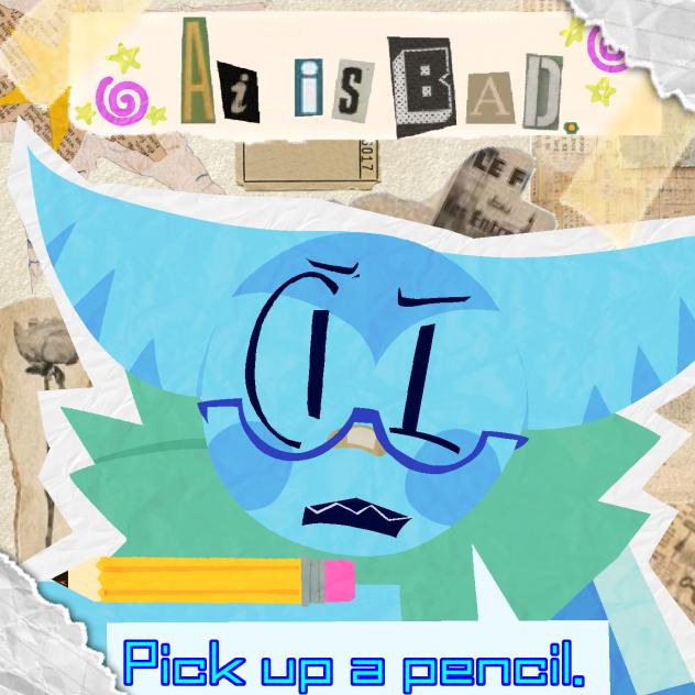 Gen AI is BAD!!! · bluub0i Swapsaken