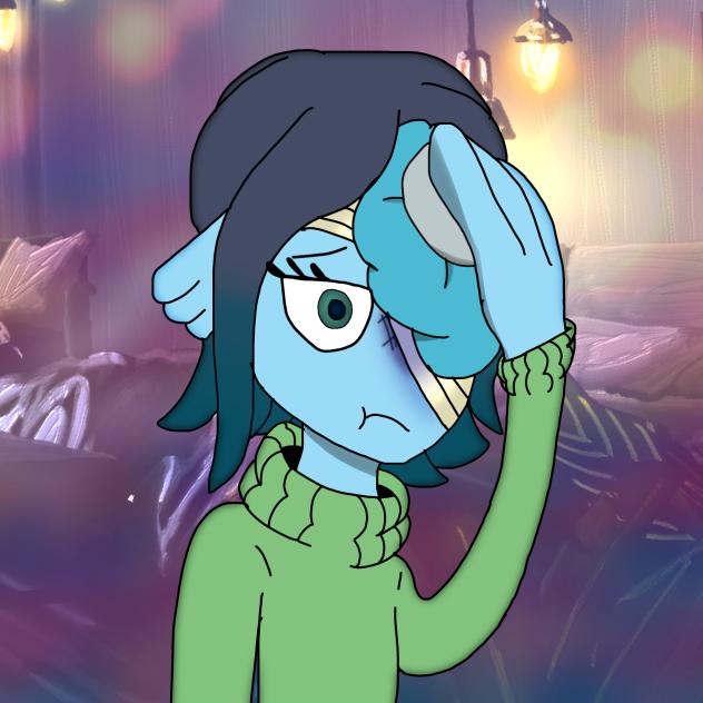 Ruby Use the ice pack for her eye wound.
