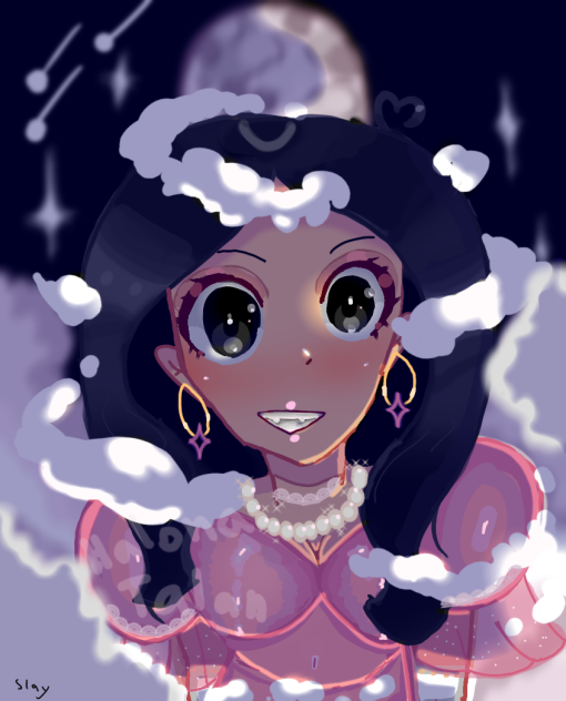 Floating Up In The Clouds - ibisPaint