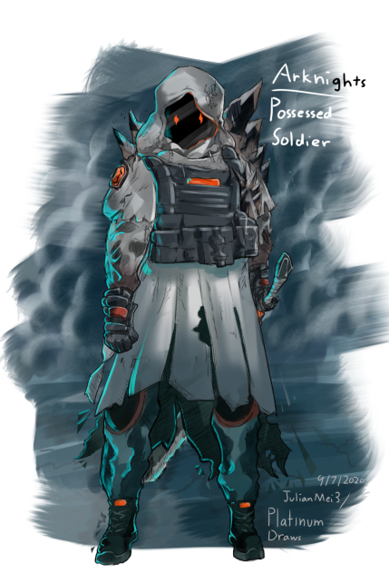 Arknights -Possessed Soldier