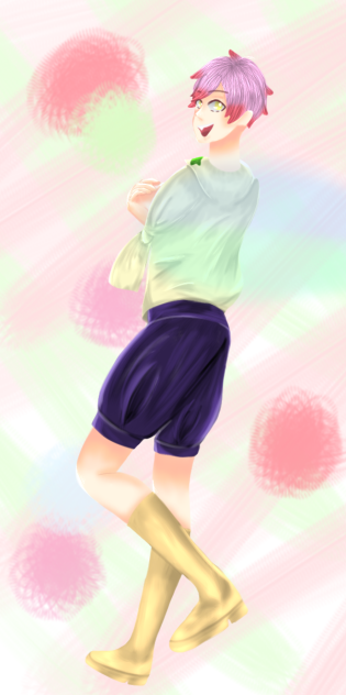 自分用のロック画面描いてみました！