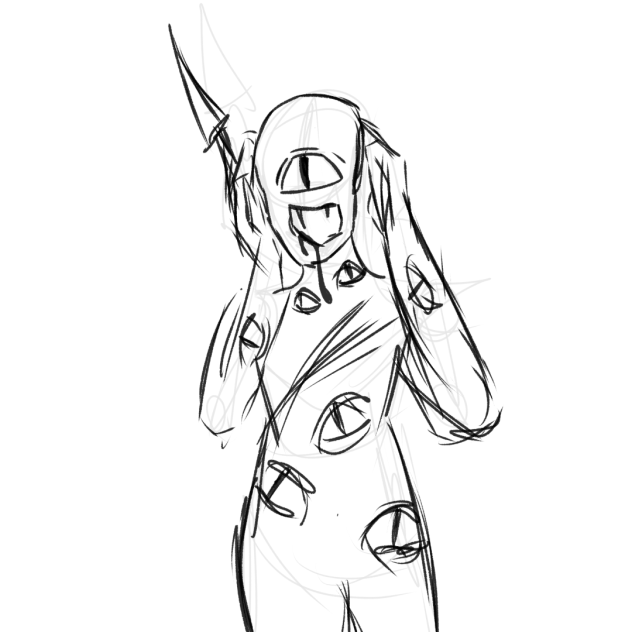 Real quick doodle of a dream thing - ibisPaint