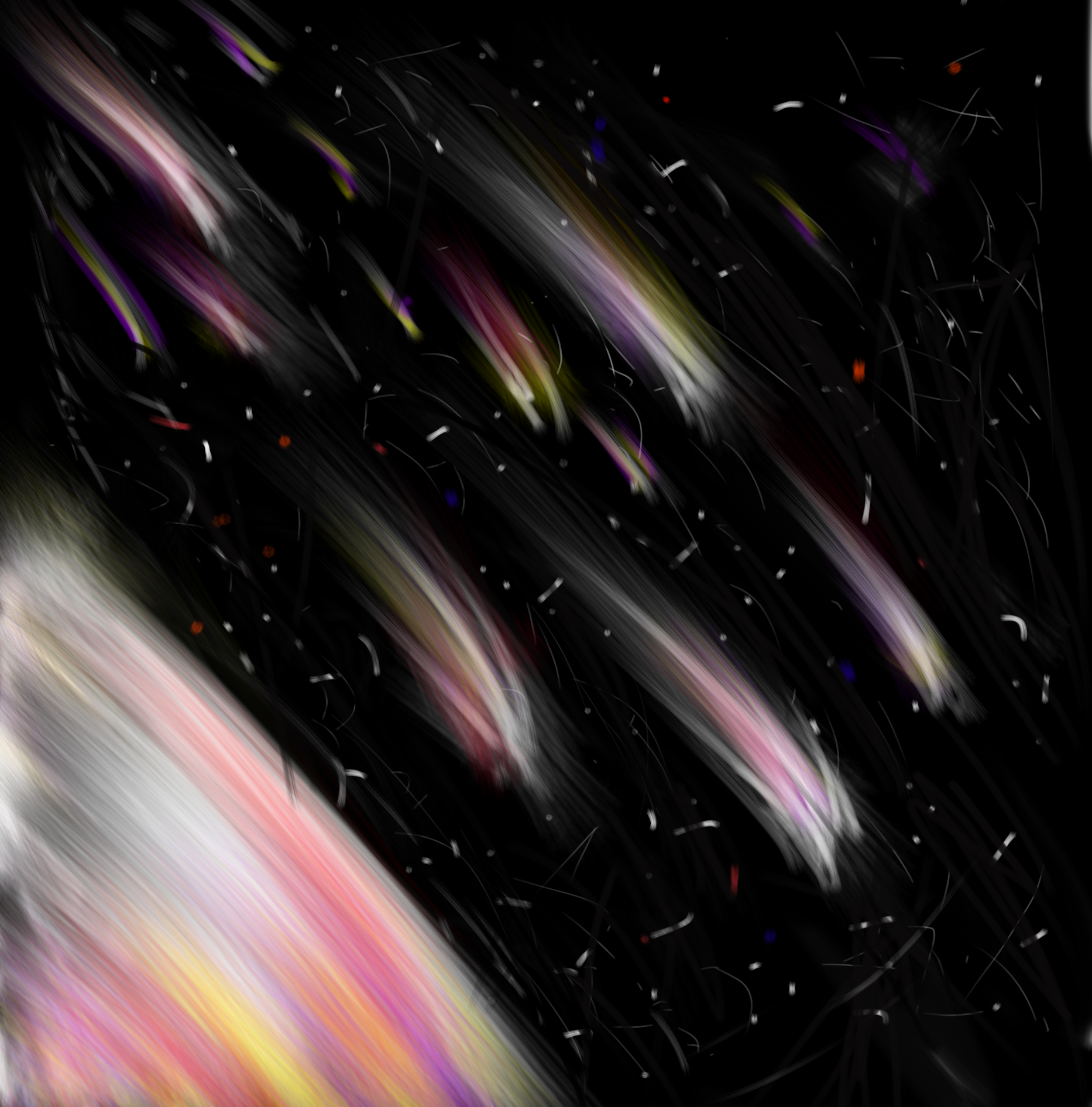 A night in space - ibisPaint
