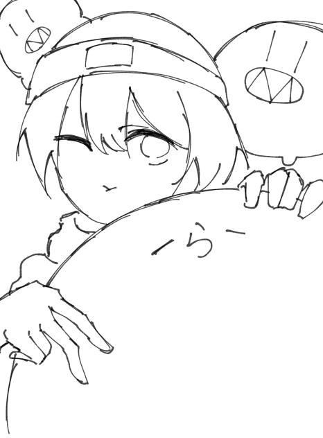 雑線画^ら^