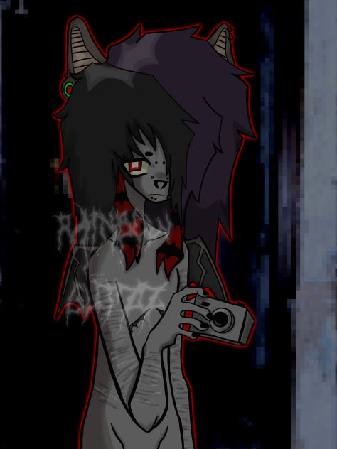 TW nudity and self harm scars