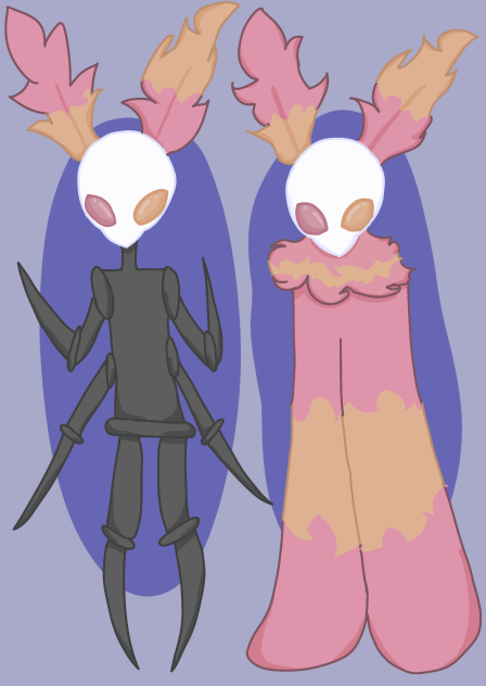 Tau but a hollow knight oc!