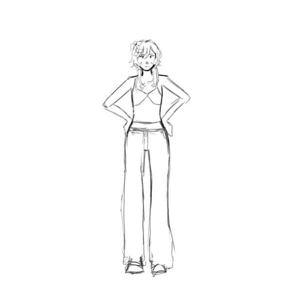 Lumine animation bent knee