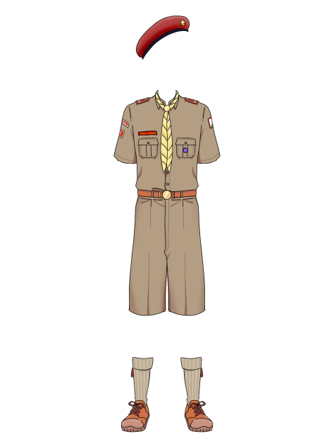 thai scout uniform (boy)