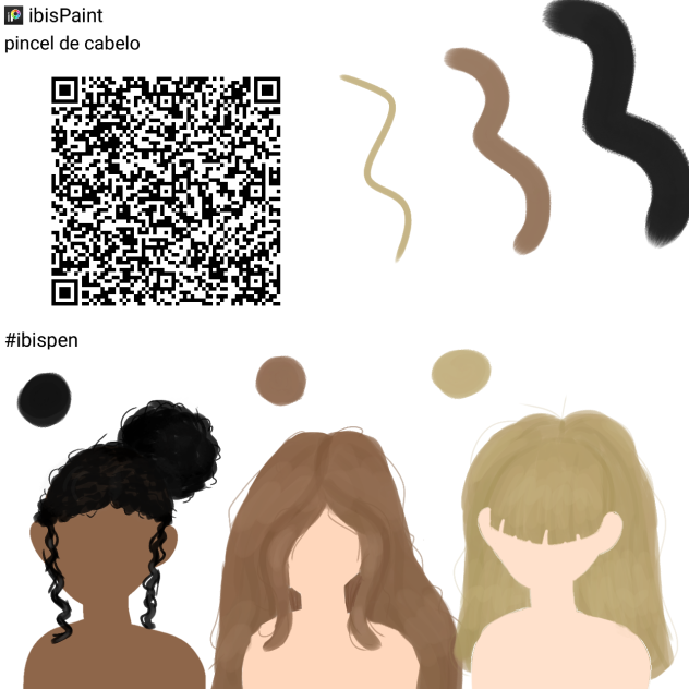 pincel de cabelo