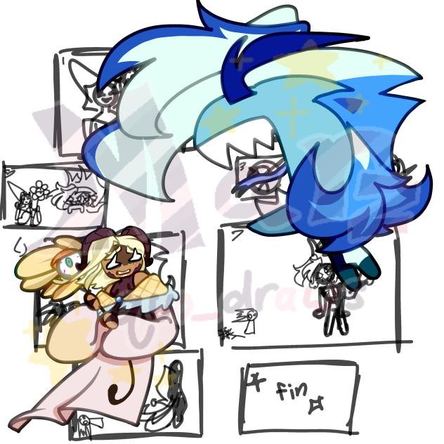 Lil story board for a thing I did