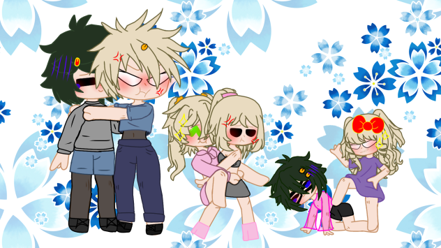 Gacha BakuDeku Family