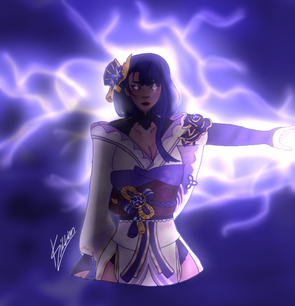 Very old Raiden Ei I made in sep. 2022!