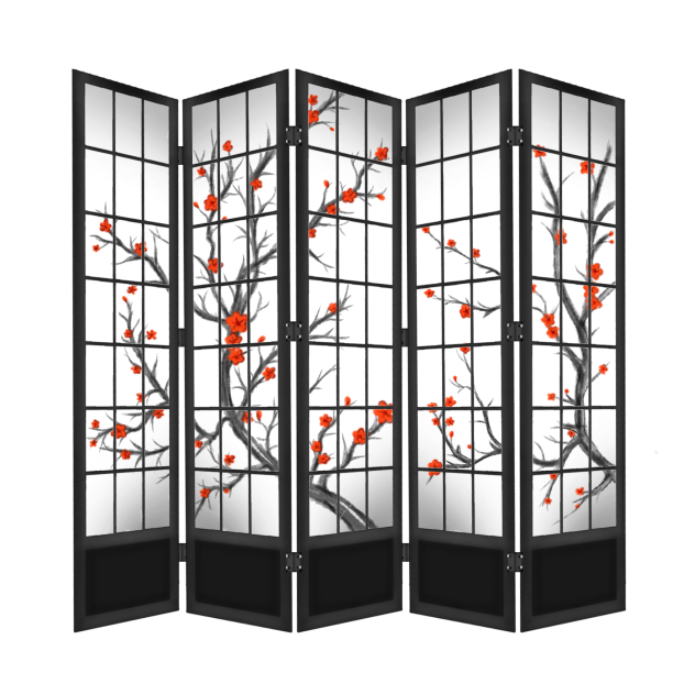 Room divider (Black)