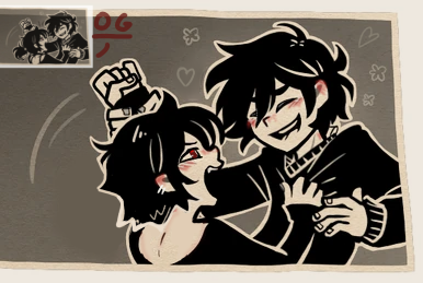 my oc with Andrew ❤️