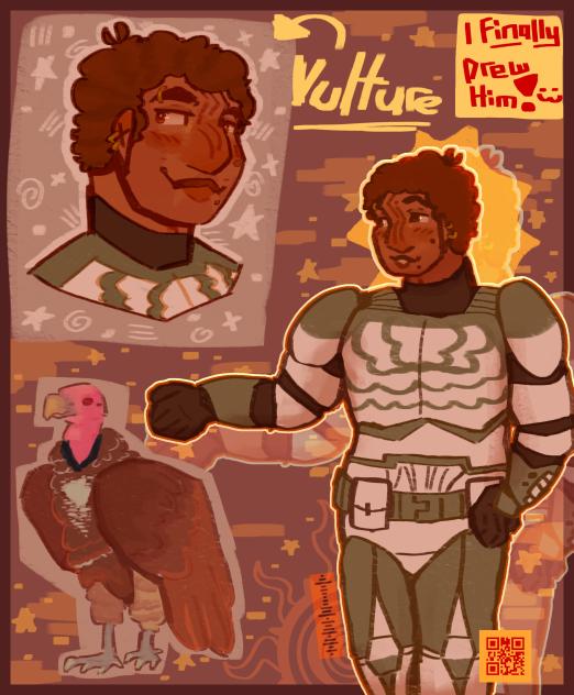 Vulture!! (I finally drew him)