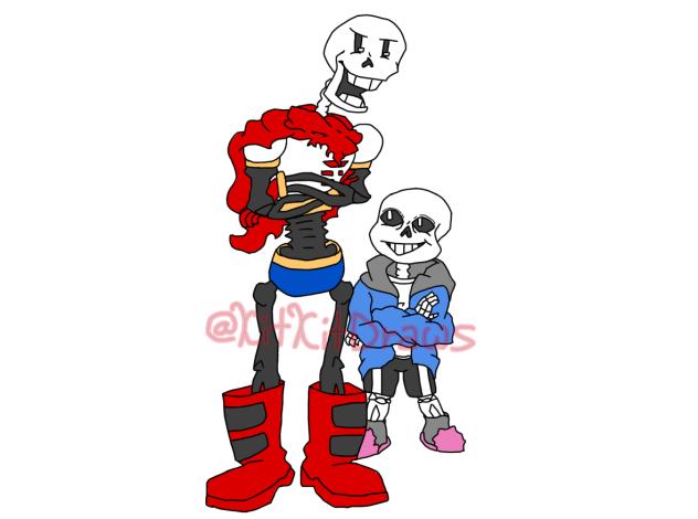 Sans and Papyrus