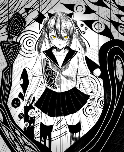 黒×白　　　絵柄どっか行った