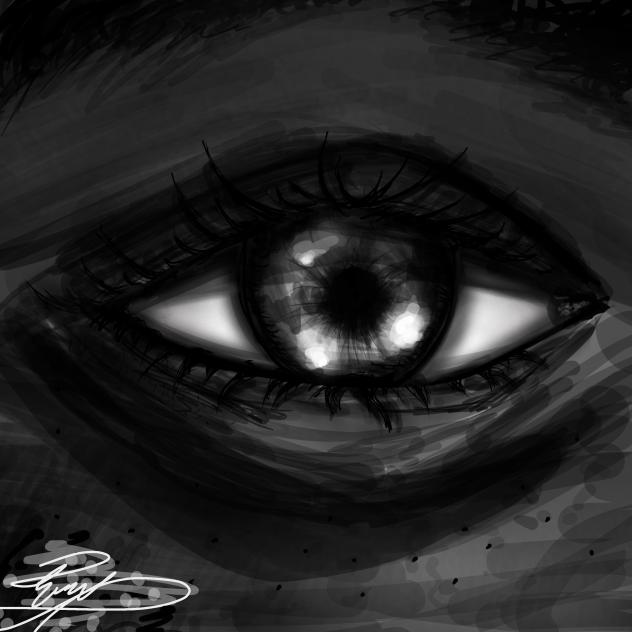 Drawing eyes