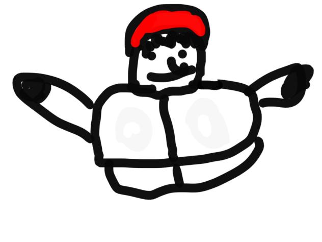 my friends artwork snowman