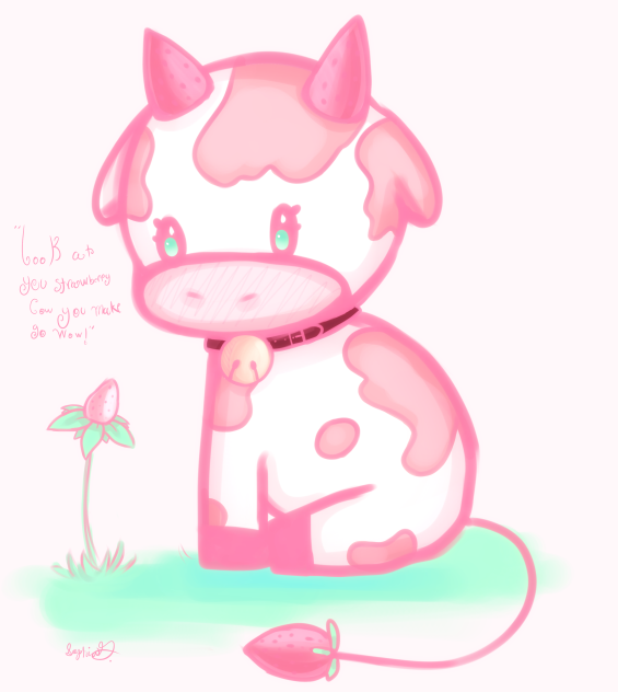 🍓Strawberry cow 🍓