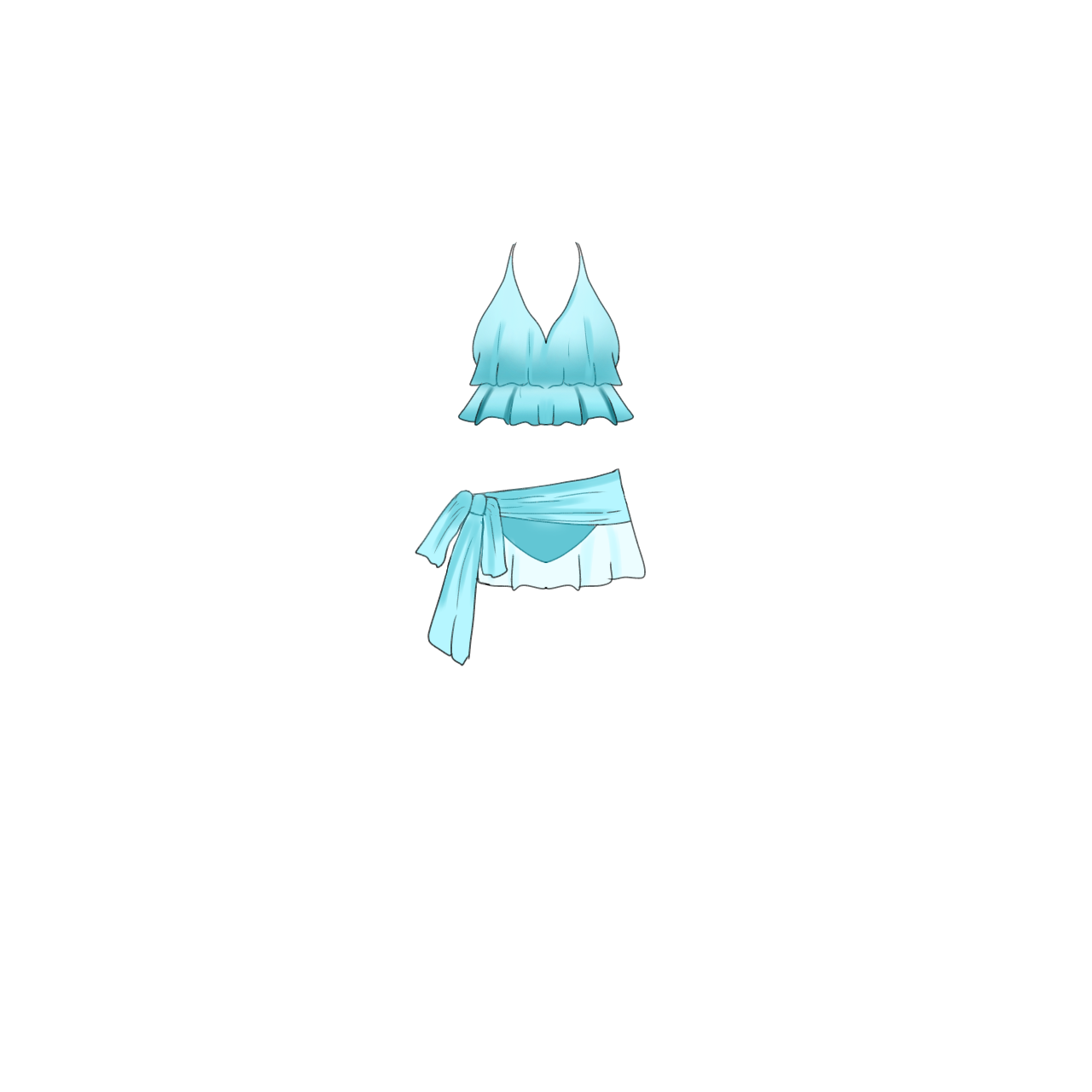 summer dress - ibisPaint