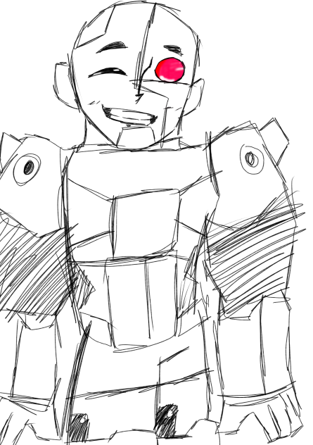 Cyborg from teen titans go