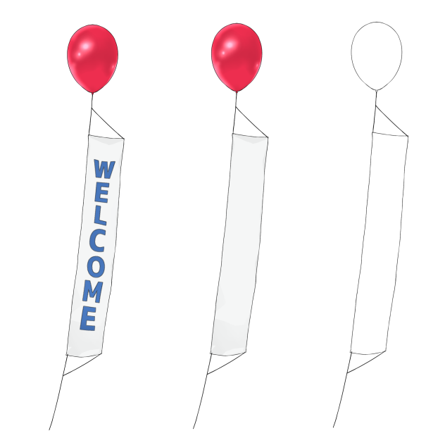 banner balloon
