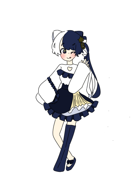 立ち絵(ポーズ)∠(　˙-˙  )／！