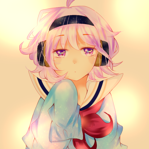 ヘッドフォン少女