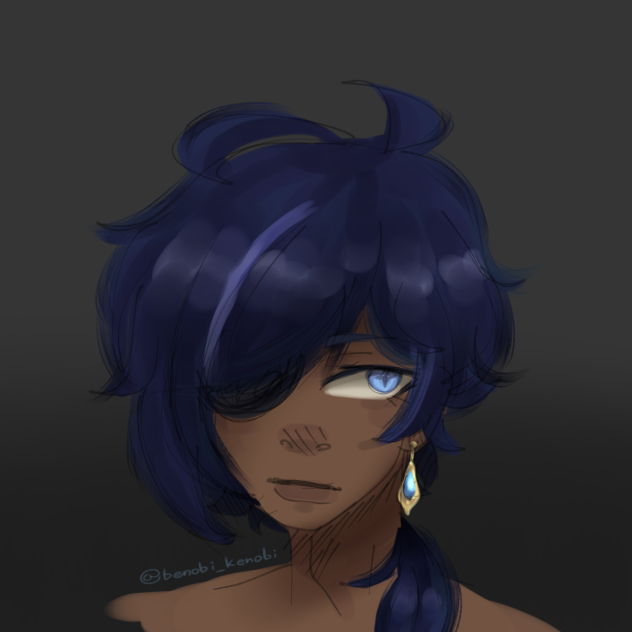 another kaeya sketch uwu