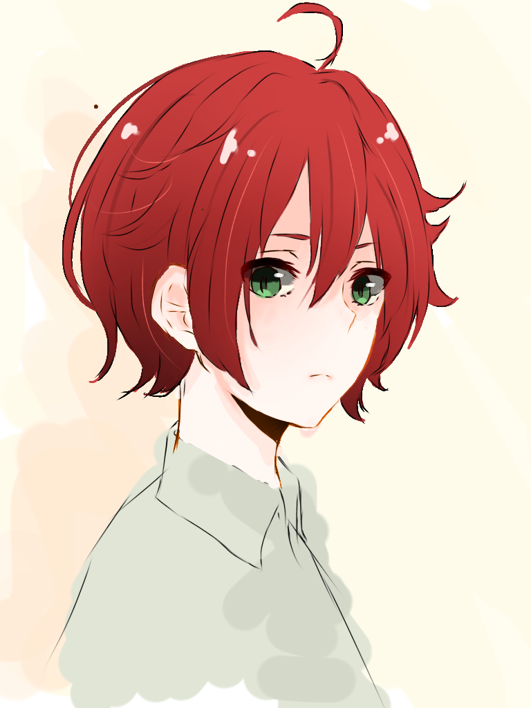 基山がまばたきするだけ Ibispaint