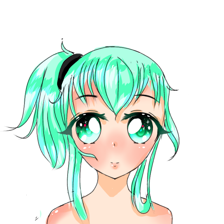 how to draw a girl face easily ibisPaint