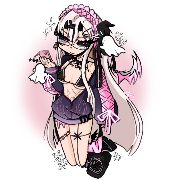 NOT MY OC!! 🦇👻