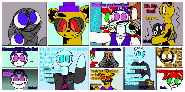 N-o time. p2 FNaF fanmade comic