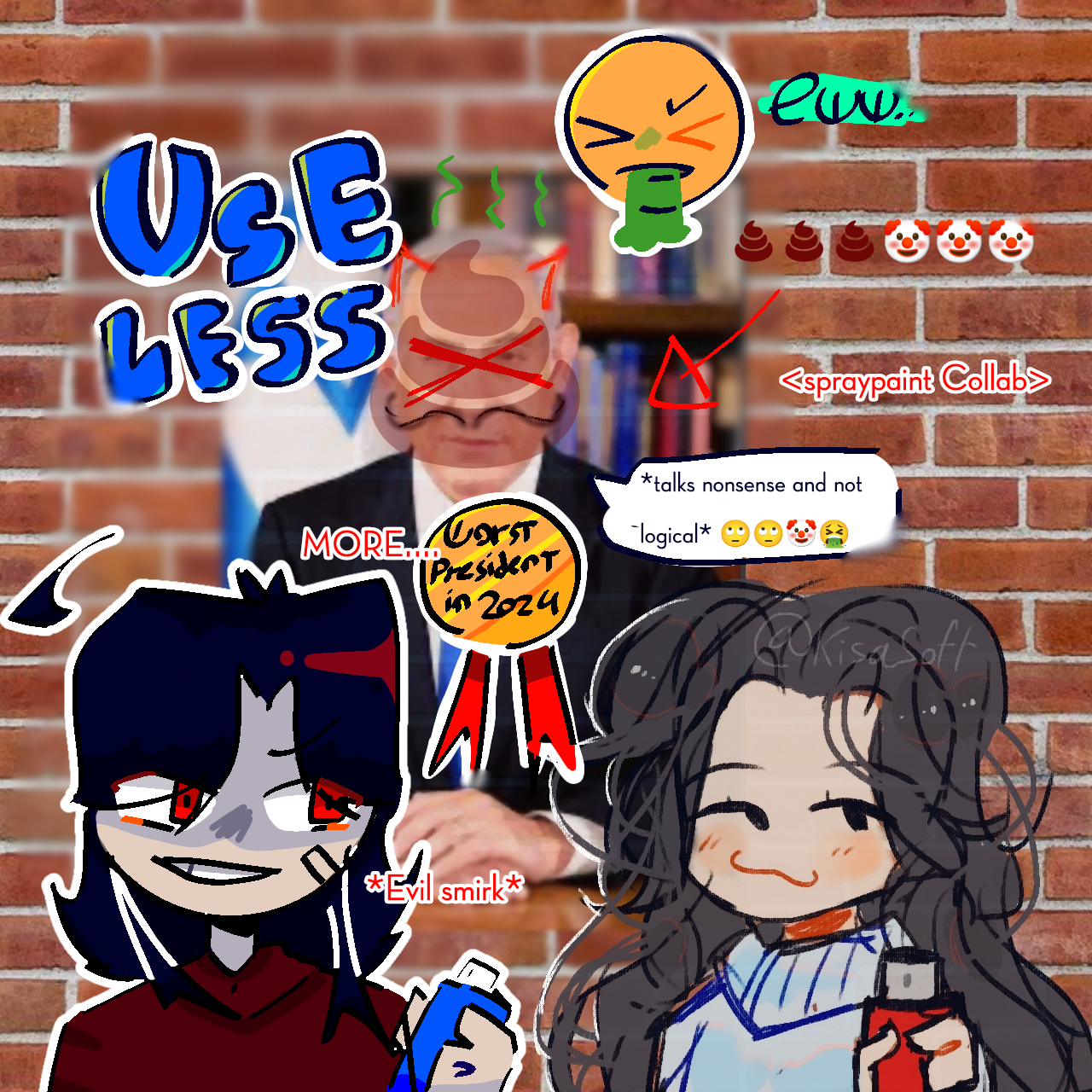 FAKE COLLAB 🤑🤑 - ibisPaint