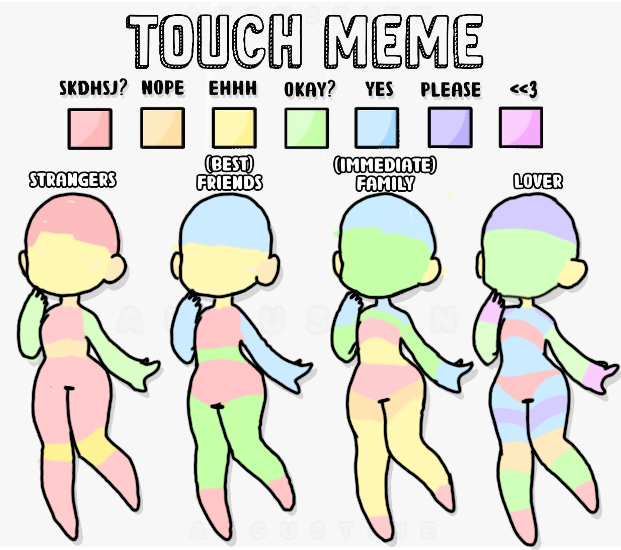 Touch meme
