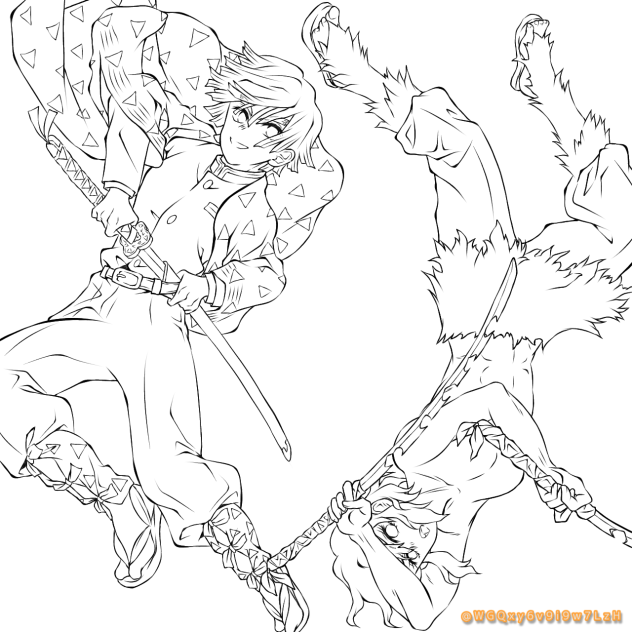 無題182 線画