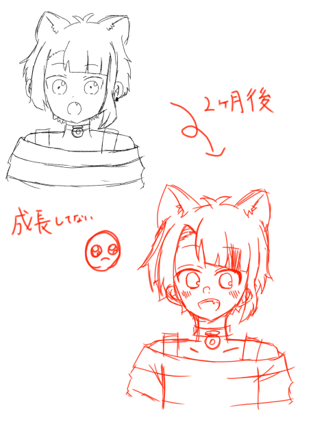 自分で赤ペンした