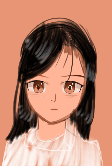 Drawing it for the first time