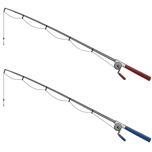 Fishing poles ibisPaint