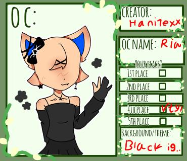 prize sheet..........