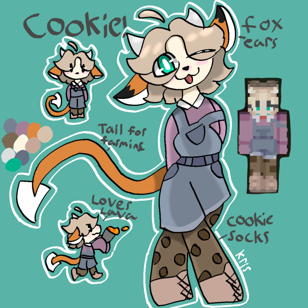 My Minecraft character!