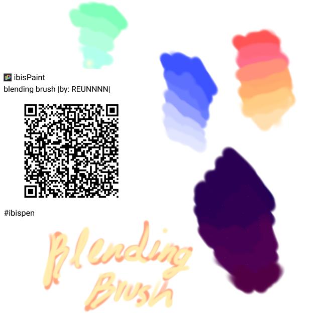 Blending Brush Qr Code