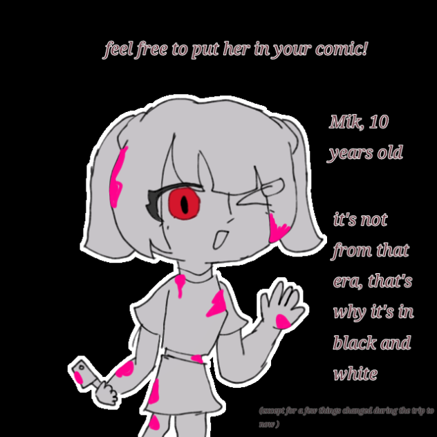 For your comic, because I'm tired