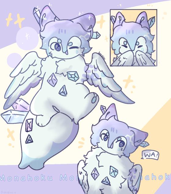 monahoku ; doodle page commission