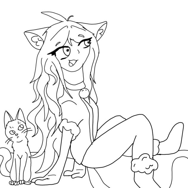 cat anime will colour soon