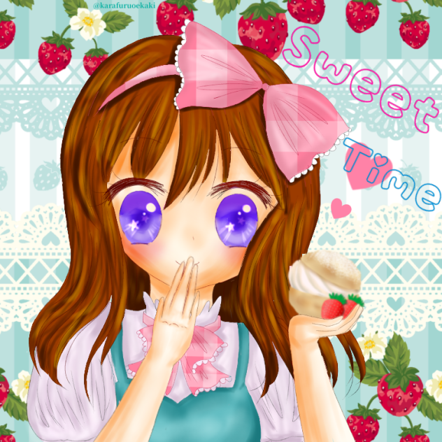 今日のおやつは特別♥